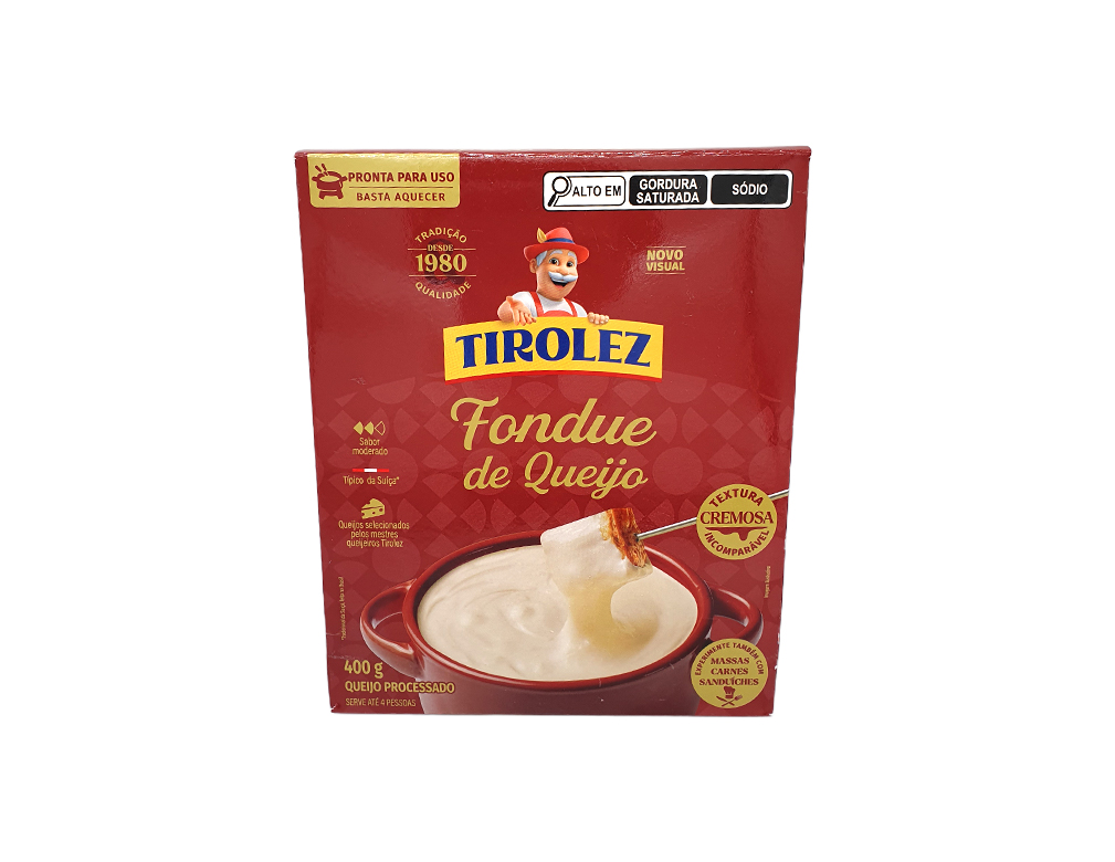 FONDUE DE QUEIJO TIROLEZ 400 G (CX 12 UN)